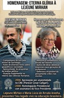 🖤 DESPEDIDA E HOMENAGEM A LEJEUNE MIRHAN (E O ADEUS A MARIA LÚCIA DE ARRUDA ARANHA) 🌹